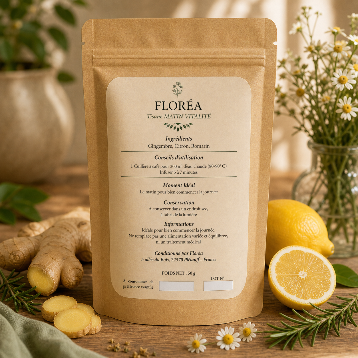 Infusion Matin Vitalité
